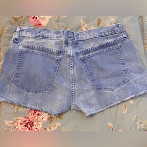 Current/Elliot Women's "The Boyfriend" Denim Shorts Size 28  EUC